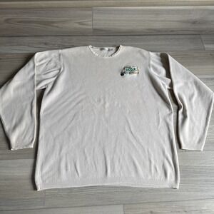 Vintage Kool Cigarette Sweater Team Kool Green IndyCar‎ Racing Crewneck XL